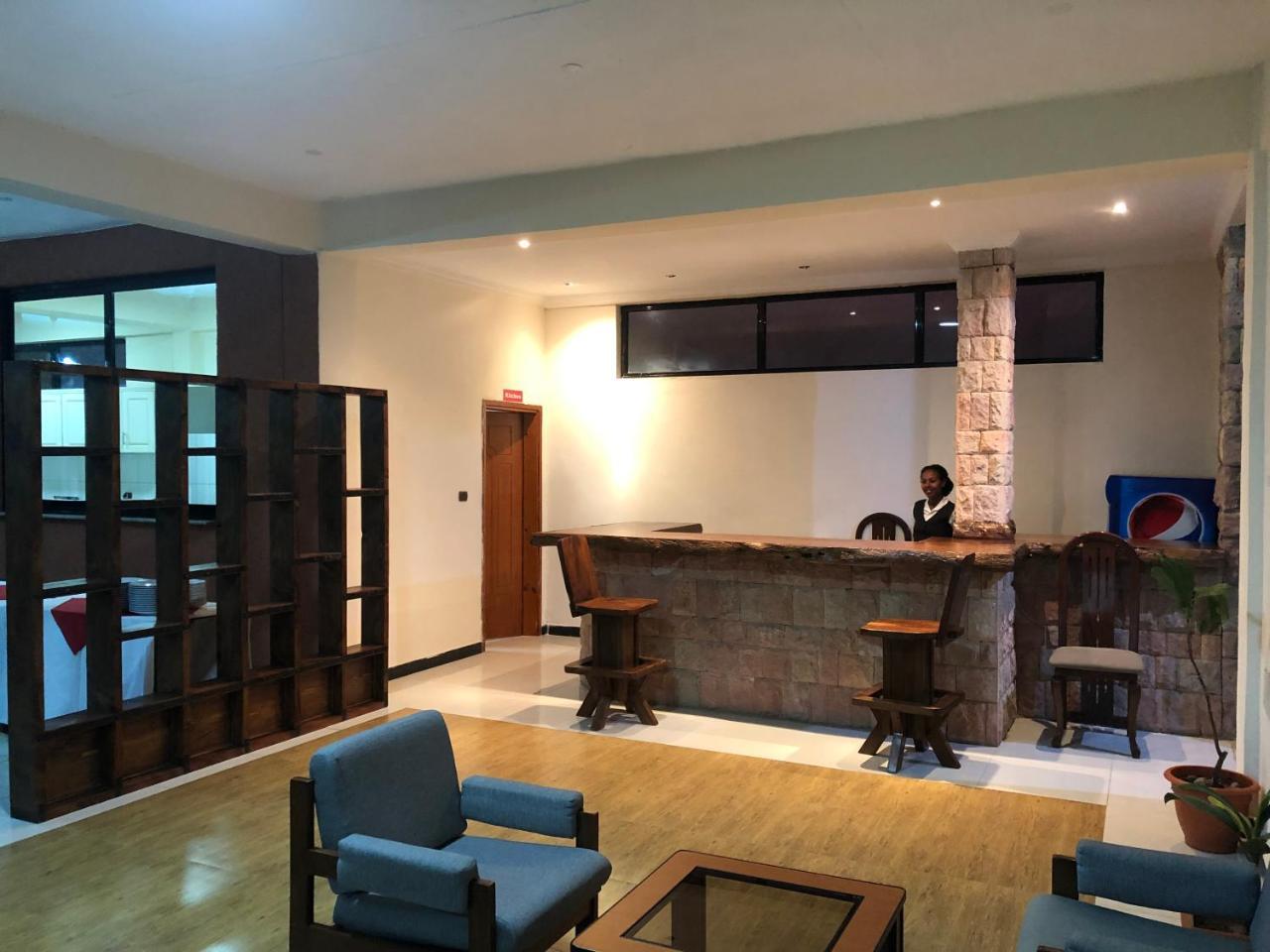 Harbe Hotel Lalibela Bagian luar foto